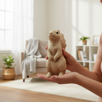 Eichhörnchen aus Beton