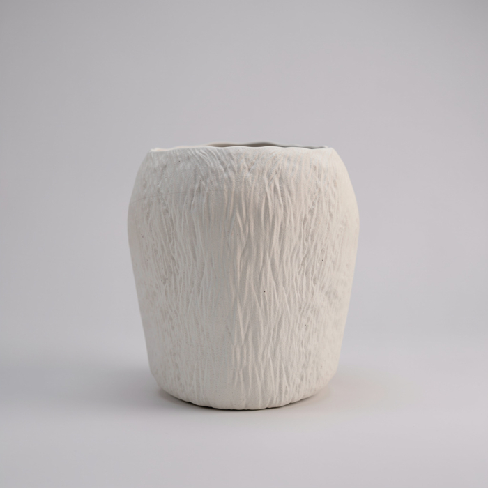 Eule Blumentopf aus Beton