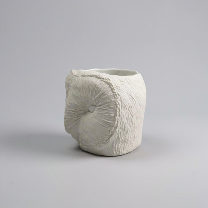 Eule Blumentopf aus Beton