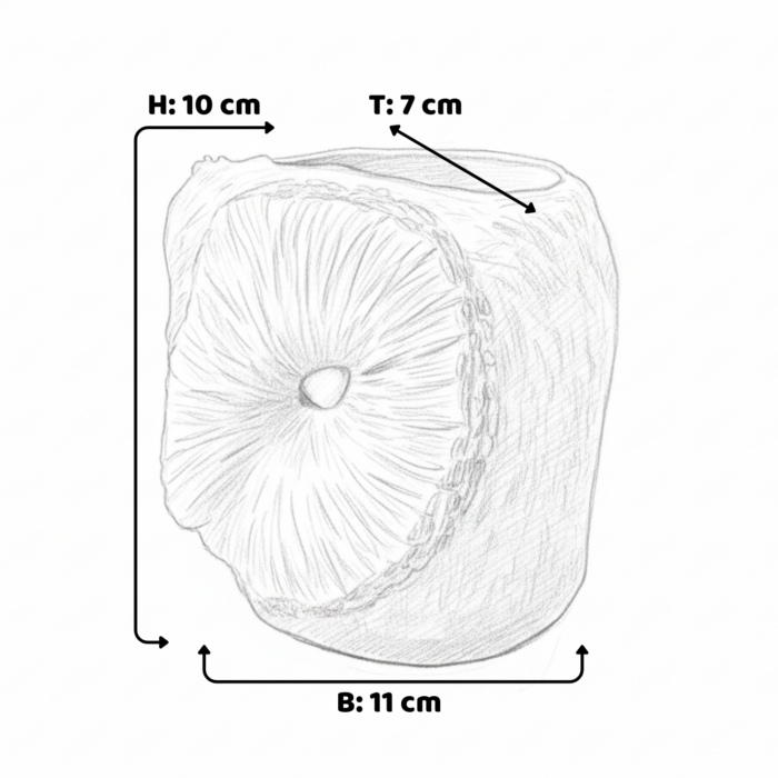 Eule Blumentopf aus Beton