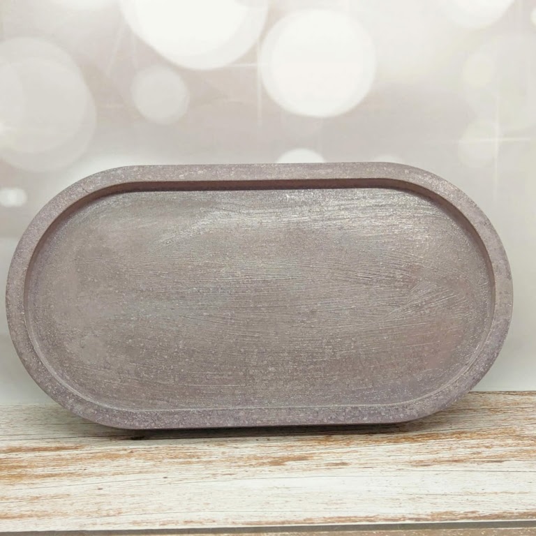 Lava Granulat Untersetzer Bonsai Untersetzer Oval 31 X 24 Cm Grn Glasiert   Mit Feuchtigkeitsvorteil Fr Gesunde Bonsai