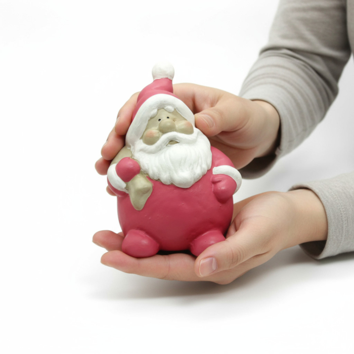 Moderne Betondekoration: Entdecke Weihnachtsmann aus Beton in unserem Shop Weihnachtsmann aus Beton