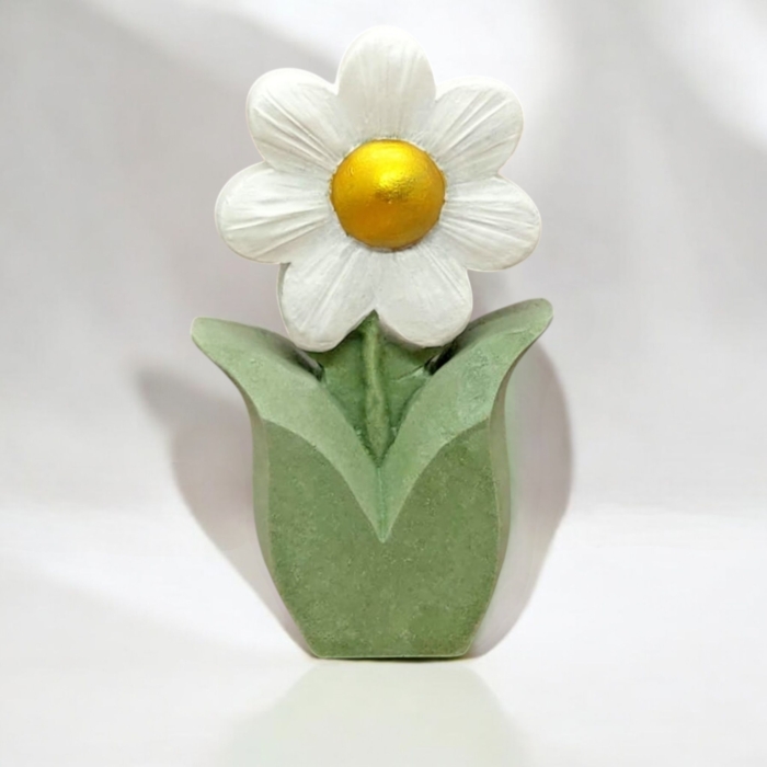 Frühlingsblumen aus Beton