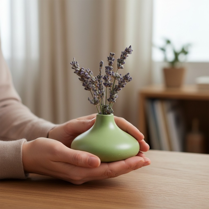 Einzigartige Beton-Deko: Bestelle Knospenvase aus Beton bei uns Knospenvase aus Beton