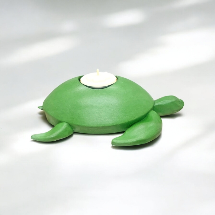 Schildkröte Kerzenhalter aus Beton