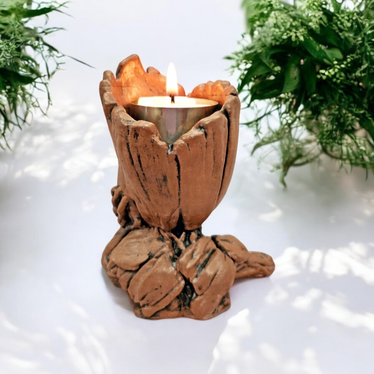 verträumtes Bäumchen aus Beton für natürlichen Charme