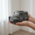 Weiteres Bild von Vintage Auto Blumentopf aus Beton