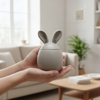 Happy Hase Schatulle aus Beton