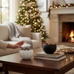 Christbaumkugel Behältnis mit Deckel