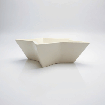 Stern Schale aus Beton