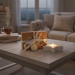 Stern Teelichthalter + Teelichter