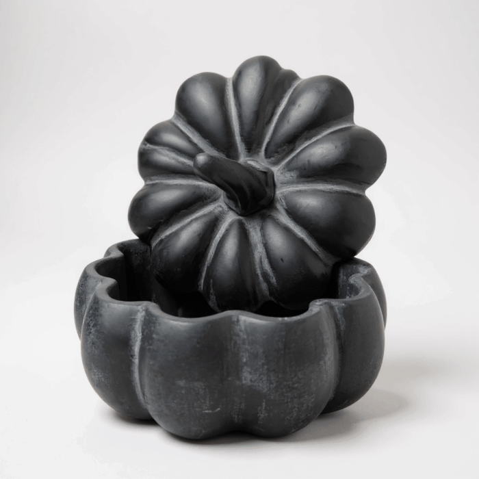 Stilvolle Betonprodukte: Jetzt Kürbis-Dose aus Beton aus Beton kaufen Kürbis-Dose aus Beton aus Beton