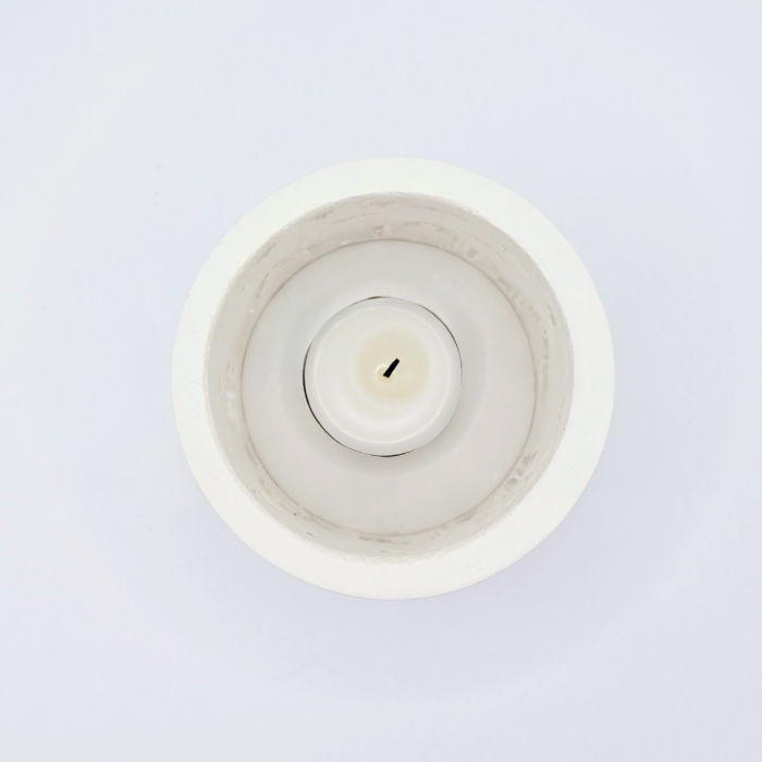 Trendige Betonaccessoires: Finde Weihnachtliches Windlicht aus Beton online Weihnachtliches Windlicht aus Beton