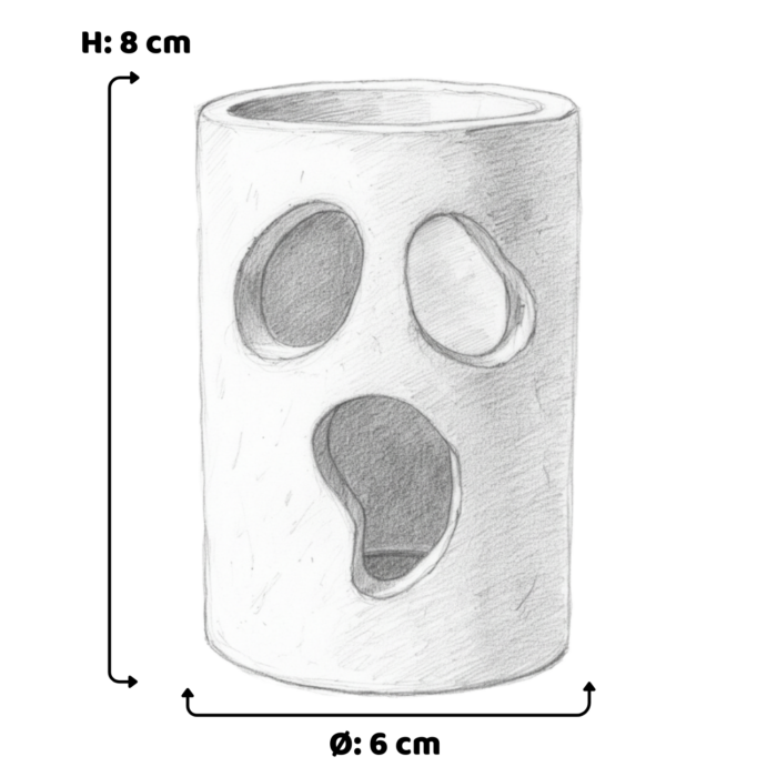 Schöne Betonstücke: Shoppe Geist Teelichthalter aus Beton bei uns Geist Teelichthalter aus Beton