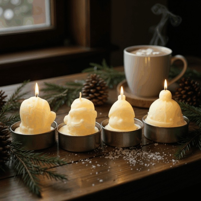 Video über Weihnachtliche Teelichtkerzen Set aus Sojawachs Weiteres Video von Weihnachtliche Teelichtkerzen Set aus Sojawachs 0