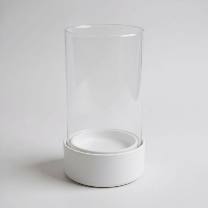 Trendige Betonaccessoires: Finde Windlicht für Stumpenkerzen aus Beton online Windlicht für Stumpenkerzen aus Beton