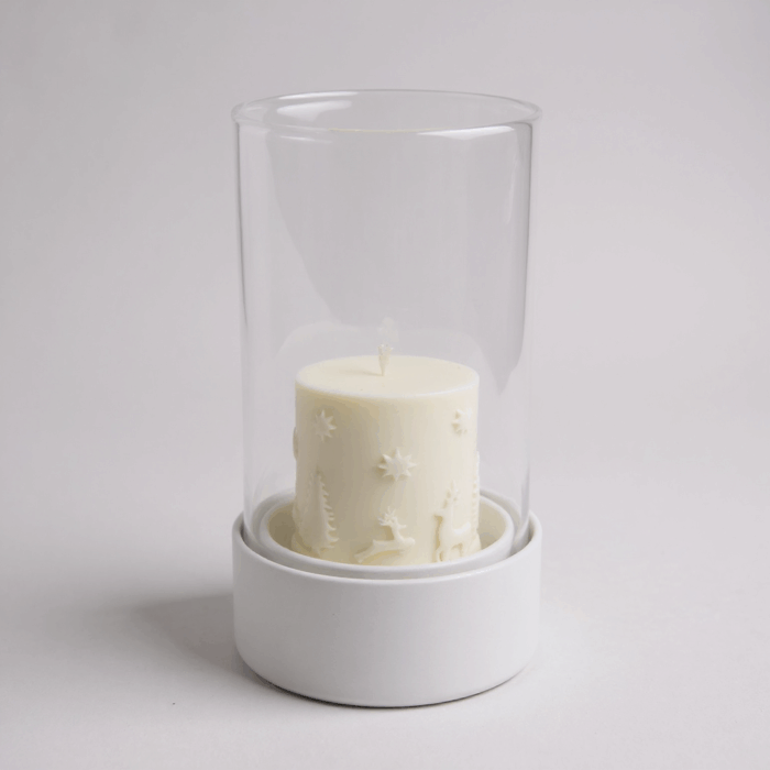 Schöne Betonstücke: Shoppe Windlicht für Stumpenkerzen aus Beton bei uns Windlicht für Stumpenkerzen aus Beton