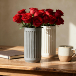 Große Art-Déco Designvase