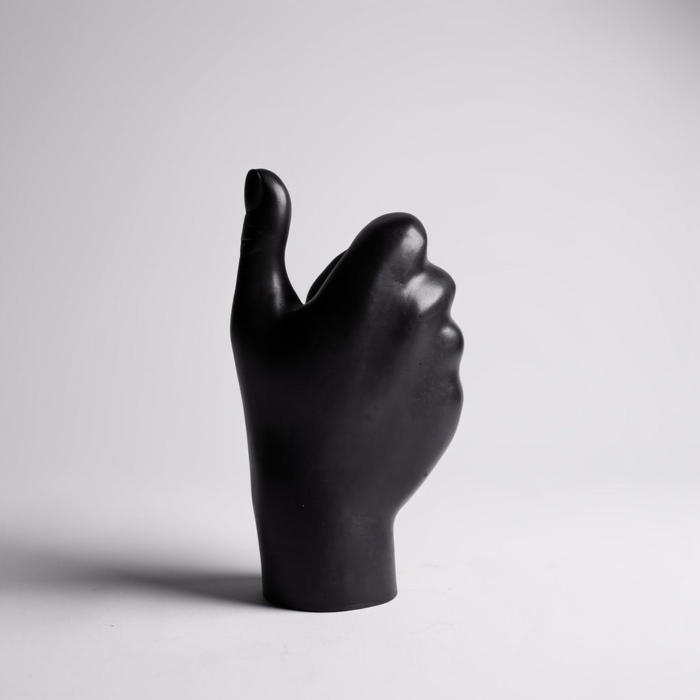 Trendige Betonaccessoires: Finde Hand Kerzenhalter aus Beton online Hand Kerzenhalter aus Beton