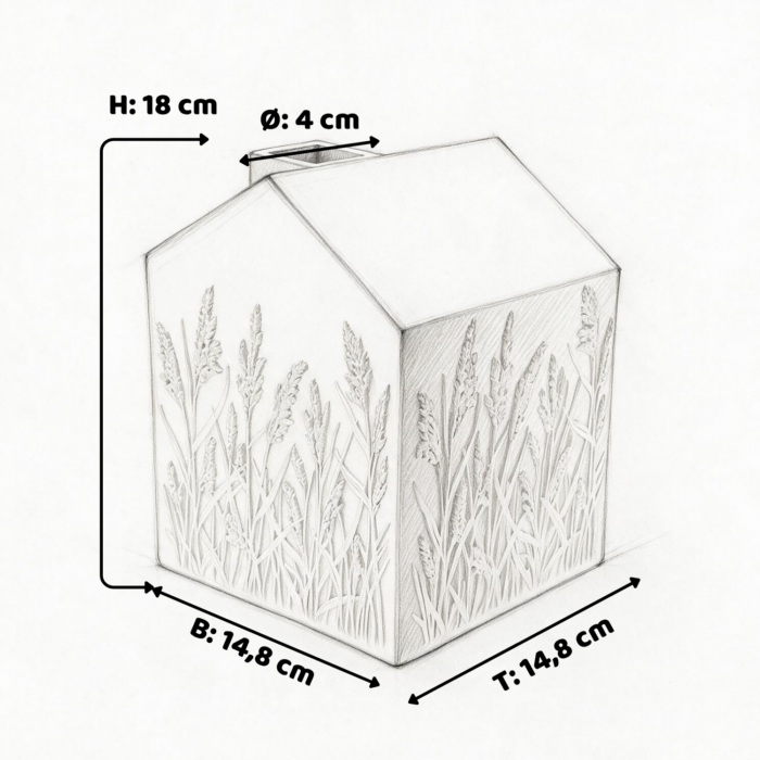 Originelle Betonwaren: Sichere dir Haus Taschentuchbox Schniefhaus aus Beton online Haus Taschentuchbox Schniefhaus aus Beton