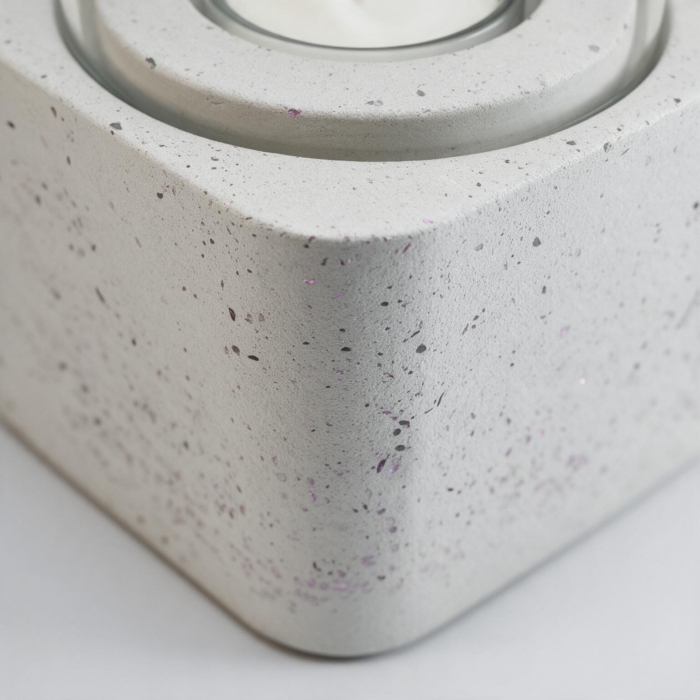Trendige Betonaccessoires: Finde Windlichter mit Spiegelgranulat im set aus Beton online Windlichter mit Spiegelgranulat im set aus Beton