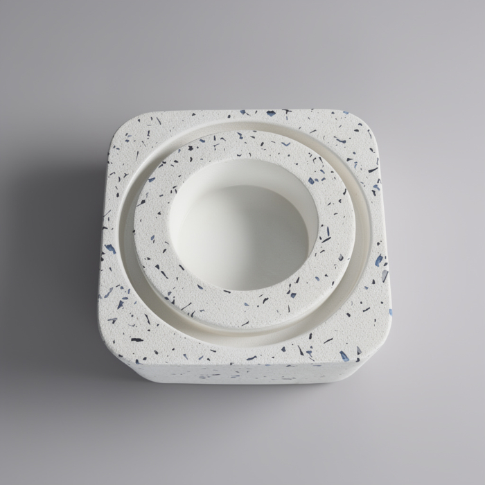 Moderne Betondekoration: Entdecke Windlichter mit Spiegelgranulat im set aus Beton in unserem Shop Windlichter mit Spiegelgranulat im set aus Beton
