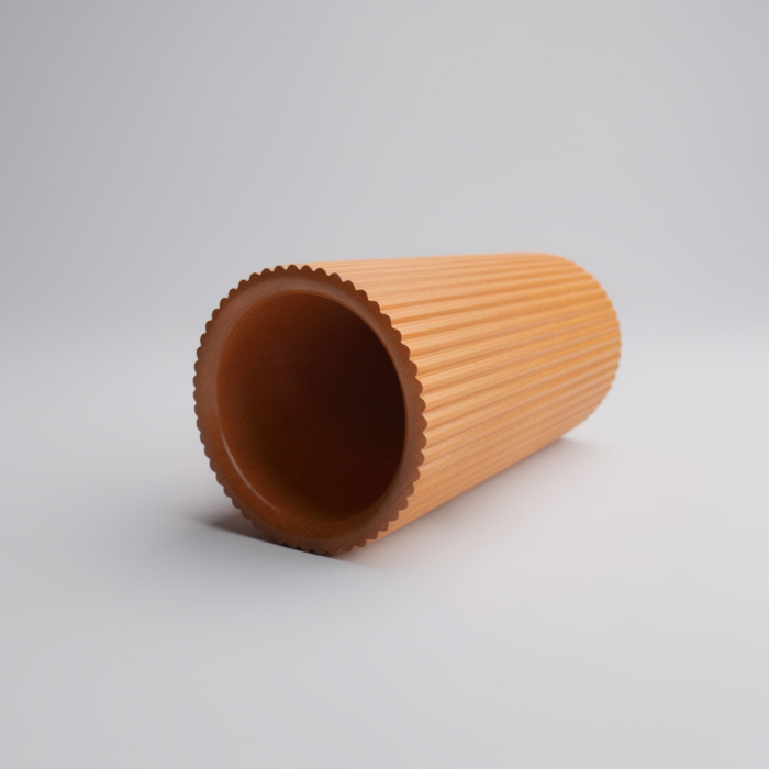 Stilvolle Betonprodukte: Jetzt Lamellen Vase aus Beton kaufen Lamellen Vase aus Beton